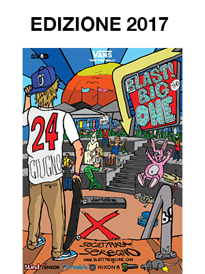 Blast The Big One il poster dell'edizione 2017